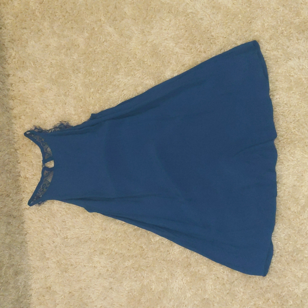 Lulu's royal blue skater dress